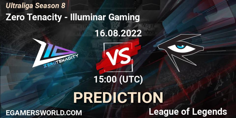 Zero Tenacity vs Illuminar Gaming: Match Prediction. 16.08.22, LoL, Ultraliga Season 8