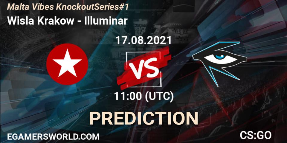 Wisla Krakow vs Illuminar: Match Prediction. 17.08.2021 at 11:05, Counter-Strike (CS2), Malta Vibes Knockout Series #1