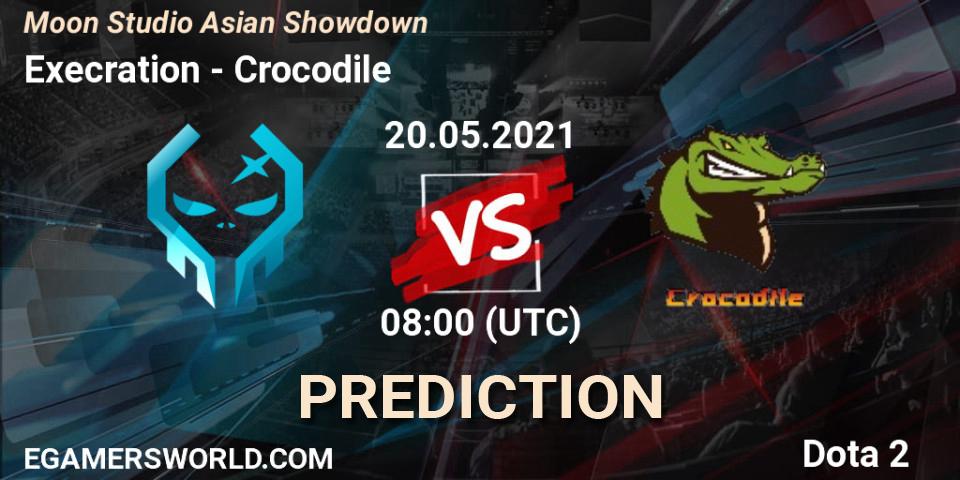 Execration vs Crocodile: Match Prediction. 20.05.2021 at 08:05, Dota 2, Moon Studio Asian Showdown