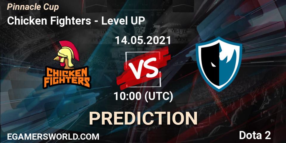 Chicken Fighters vs Level UP: Match Prediction. 14.05.2021 at 10:05, Dota 2, Pinnacle Cup 2021 Dota 2