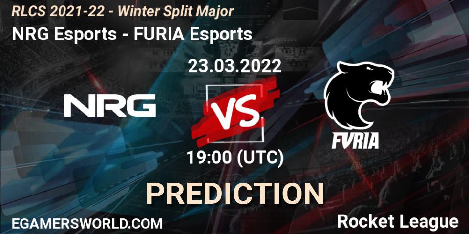 NRG Esports vs FURIA Esports: Match Prediction. 23.03.22, Rocket League, RLCS 2021-22 - Winter Split Major
