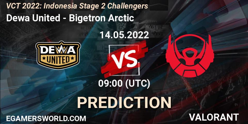 Dewa United vs Bigetron Arctic: Match Prediction. 14.05.22, VALORANT, VCT 2022: Indonesia Stage 2 Challengers