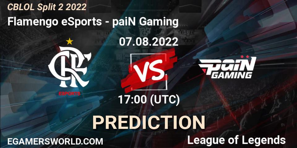 Flamengo eSports vs paiN Gaming: Match Prediction. 07.08.22, LoL, CBLOL Split 2 2022