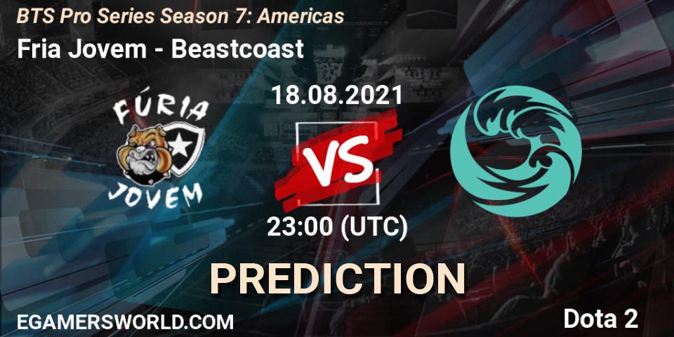 Fúria Jovem vs Beastcoast: Match Prediction. 18.08.2021 at 20:29, Dota 2, BTS Pro Series Season 7: Americas