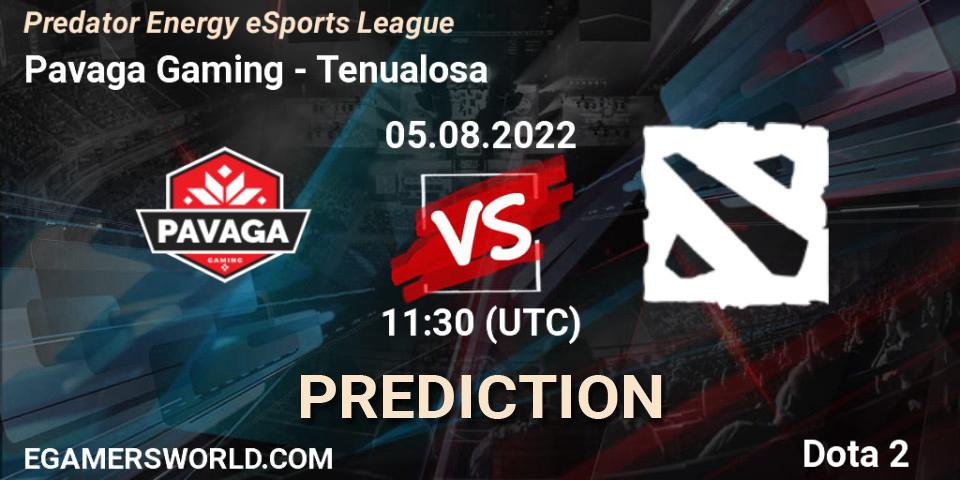 Pavaga Gaming vs Tenualosa: Match Prediction. 05.08.2022 at 10:33, Dota 2, Predator Energy eSports League