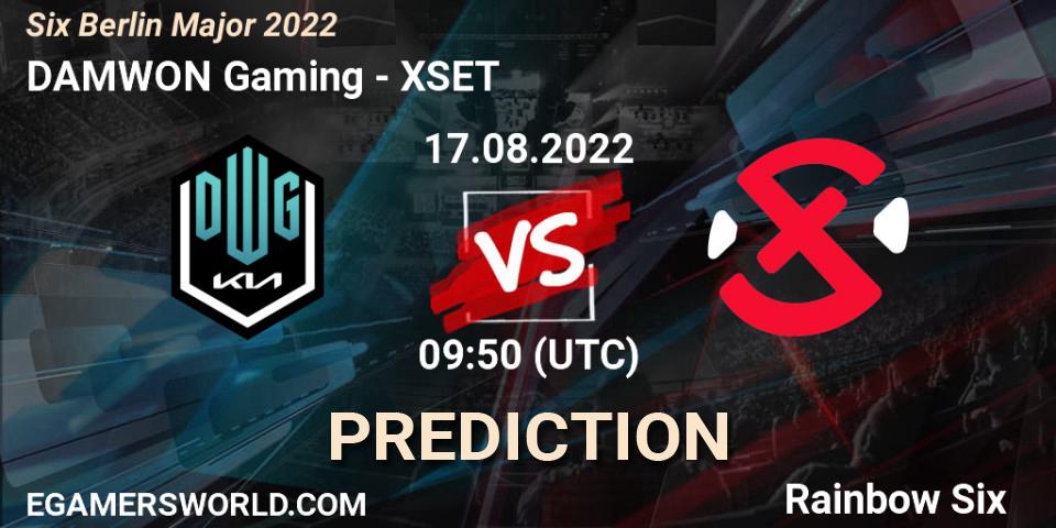 DAMWON Gaming vs XSET: Match Prediction. 17.08.22, Rainbow Six, Six Berlin Major 2022