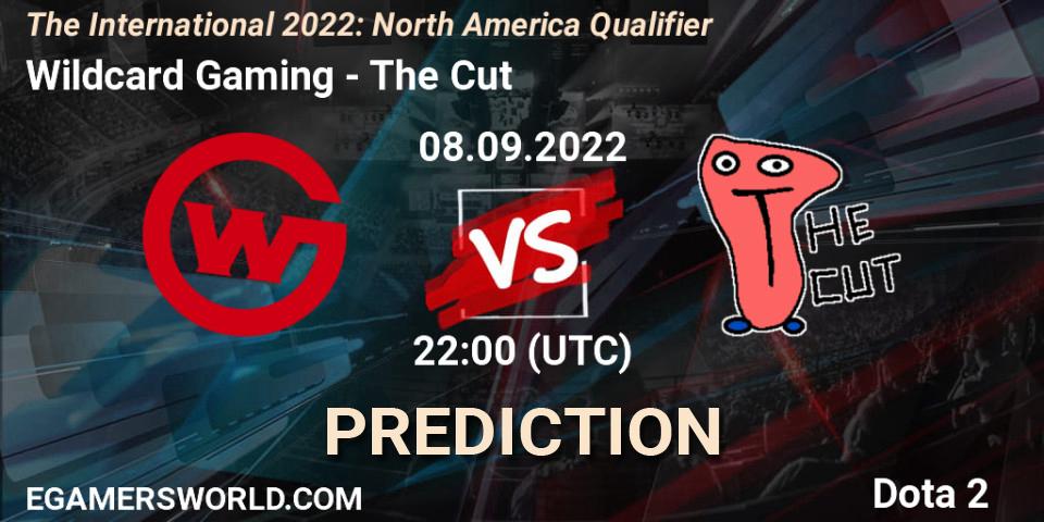Wildcard Gaming vs The Cut: Match Prediction. 08.09.2022 at 20:49, Dota 2, The International 2022: North America Qualifier