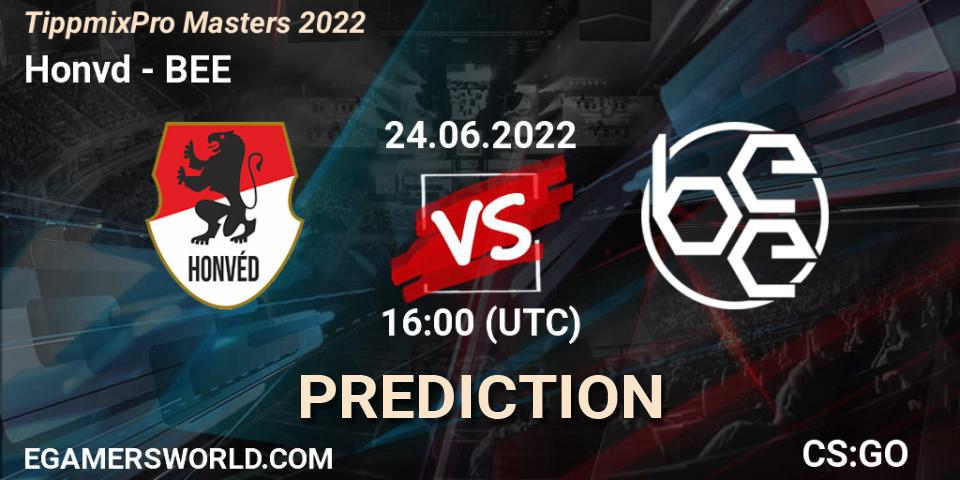 Honvéd vs BEE: Match Prediction. 24.06.2022 at 16:00, Counter-Strike (CS2), TippmixPro Masters 2022