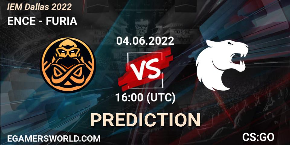 ENCE vs FURIA: Match Prediction. 04.06.22, CS2 (CS:GO), IEM Dallas 2022