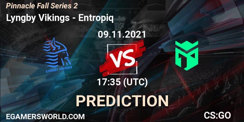 Lyngby Vikings vs Entropiq: Match Prediction. 09.11.21, CS2 (CS:GO), Pinnacle Fall Series #2