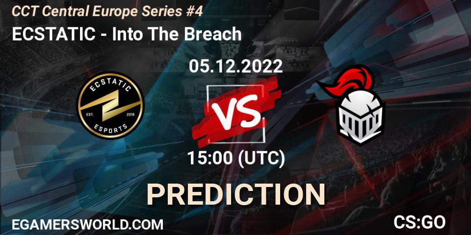 ECSTATIC vs Into The Breach: Match Prediction. 05.12.2022 at 15:10, Counter-Strike (CS2), CCT Central Europe Series #4