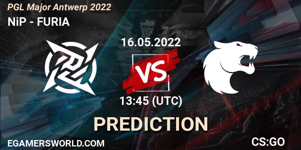 NiP vs FURIA: Match Prediction. 16.05.2022 at 13:30, Counter-Strike (CS2), PGL Major Antwerp 2022