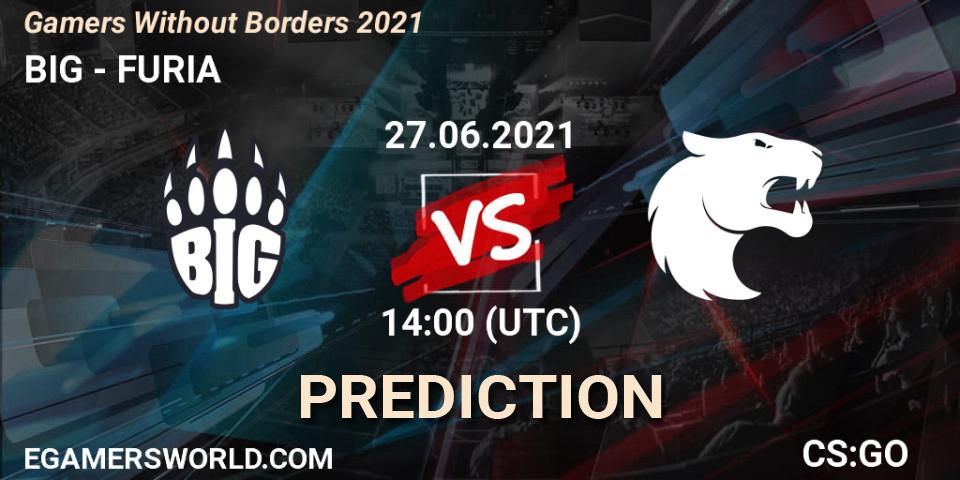 BIG vs FURIA: Match Prediction. 27.06.2021 at 14:00, Counter-Strike (CS2), Gamers Without Borders 2021