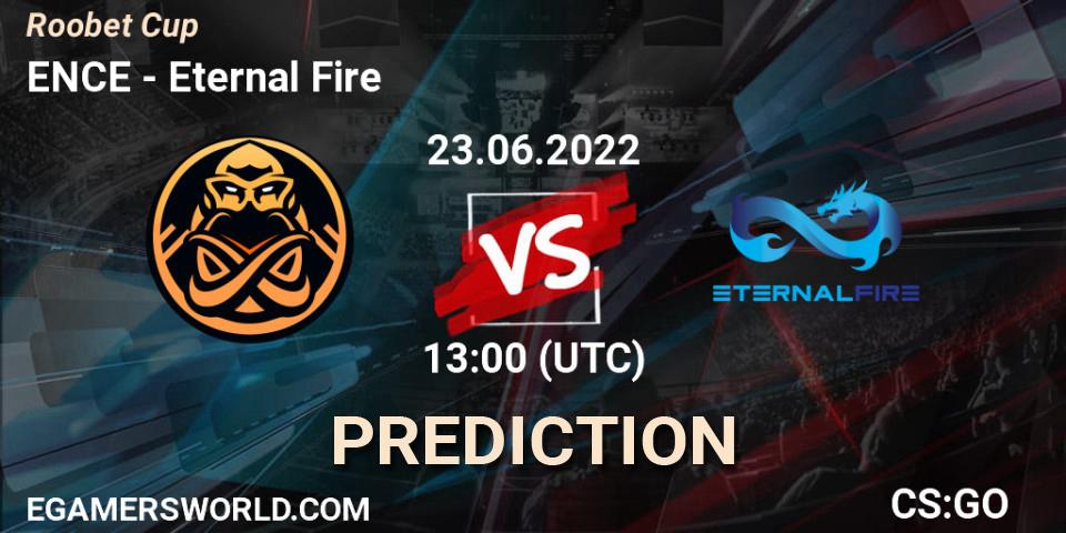 ENCE vs Eternal Fire: Match Prediction. 23.06.2022 at 13:00, Counter-Strike (CS2), Roobet Cup