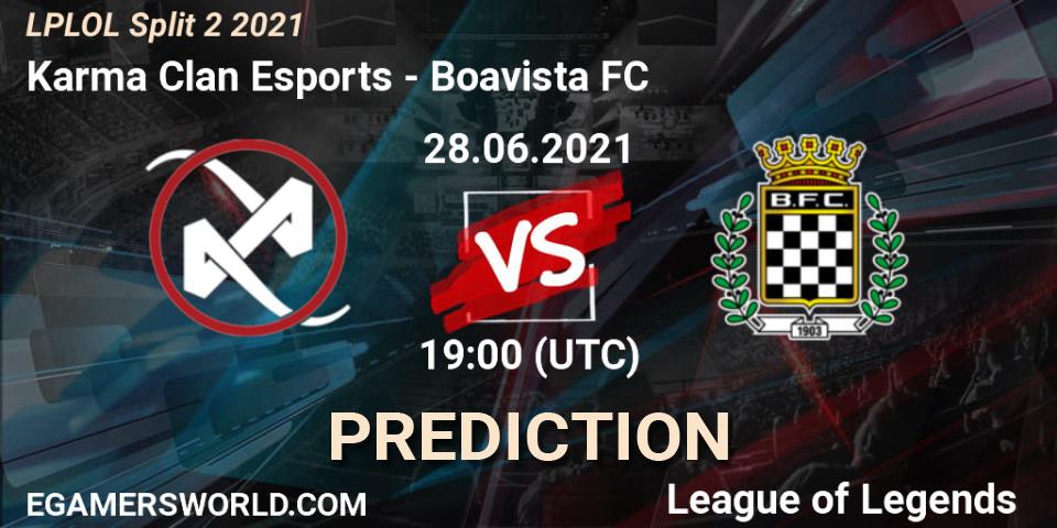 Karma Clan Esports vs Boavista FC: Match Prediction. 28.06.2021 at 19:00, LoL, LPLOL Split 2 2021