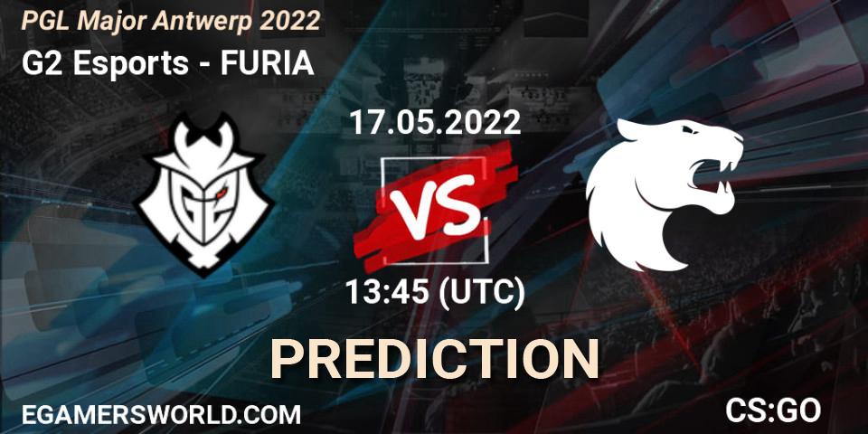 G2 Esports vs FURIA: Match Prediction. 17.05.2022 at 13:50, Counter-Strike (CS2), PGL Major Antwerp 2022