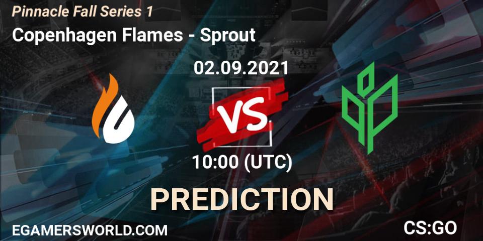 Copenhagen Flames vs Sprout: Match Prediction. 02.09.2021 at 10:00, Counter-Strike (CS2), Pinnacle Fall Series #1
