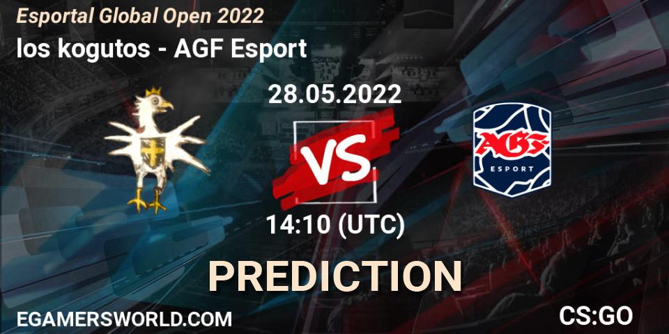 los kogutos vs AGF Esport: Match Prediction. 28.05.22, CS2 (CS:GO), Esportal Global Open 2022