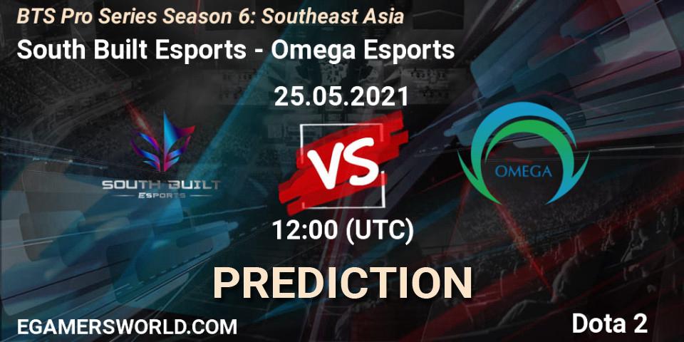 South Built Esports vs Omega Esports: Match Prediction. 25.05.2021 at 13:20, Dota 2, BTS Pro Series Season 6: Southeast Asia