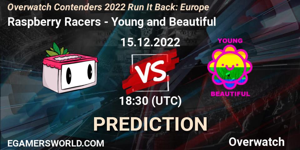 Raspberry Racers vs Young and Beautiful: Match Prediction. 15.12.22, Overwatch, Overwatch Contenders 2022 Run It Back: Europe