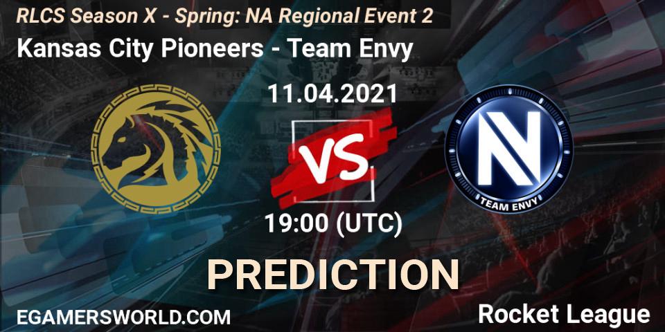 Kansas City Pioneers vs Team Envy: Match Prediction. 11.04.2021 at 19:00, Rocket League, RLCS Season X - Spring: NA Regional Event 2