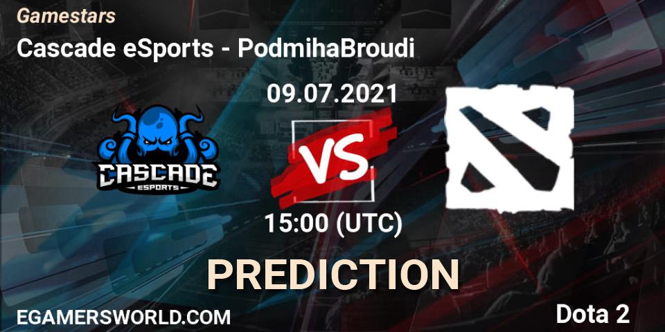 Cascade eSports vs PodmihaBroudi: Match Prediction. 09.07.2021 at 14:58, Dota 2, Gamestars