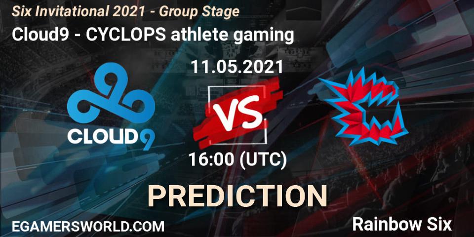 Cloud9 vs CYCLOPS athlete gaming: Match Prediction. 11.05.2021 at 15:00, Rainbow Six, Six Invitational 2021 - Group Stage