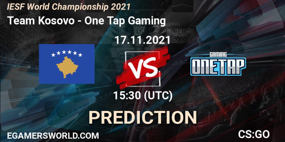 Team Kosovo vs Esports Club Kyiv: Match Prediction. 17.11.2021 at 15:30, Counter-Strike (CS2), IESF World Championship 2021