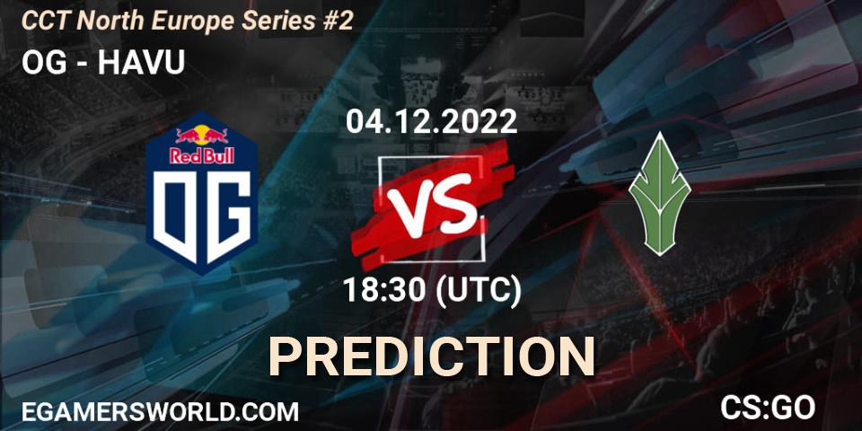 OG vs HAVU: Match Prediction. 04.12.22, CS2 (CS:GO), CCT North Europe Series #2
