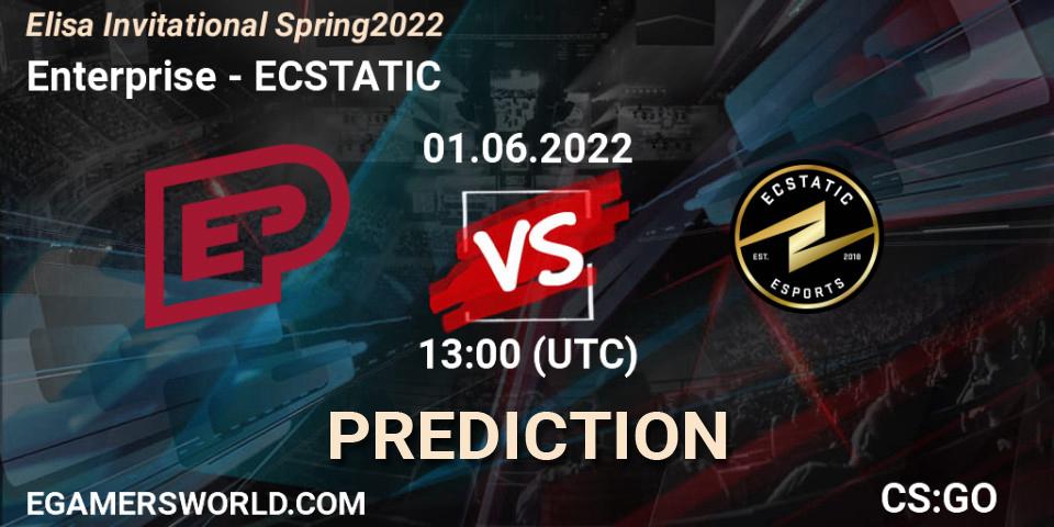 Enterprise vs ECSTATIC: Match Prediction. 01.06.2022 at 13:00, Counter-Strike (CS2), Elisa Invitational Spring 2022