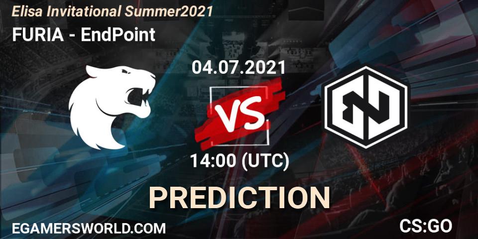 FURIA vs EndPoint: Match Prediction. 04.07.21, CS2 (CS:GO), Elisa Invitational Summer 2021