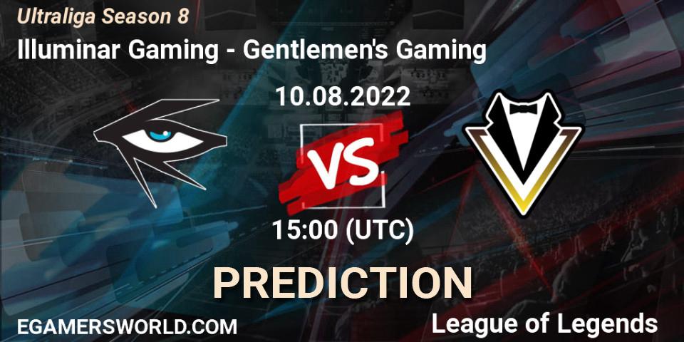 Illuminar Gaming vs Gentlemen's Gaming: Match Prediction. 10.08.2022 at 15:00, LoL, Ultraliga Season 8