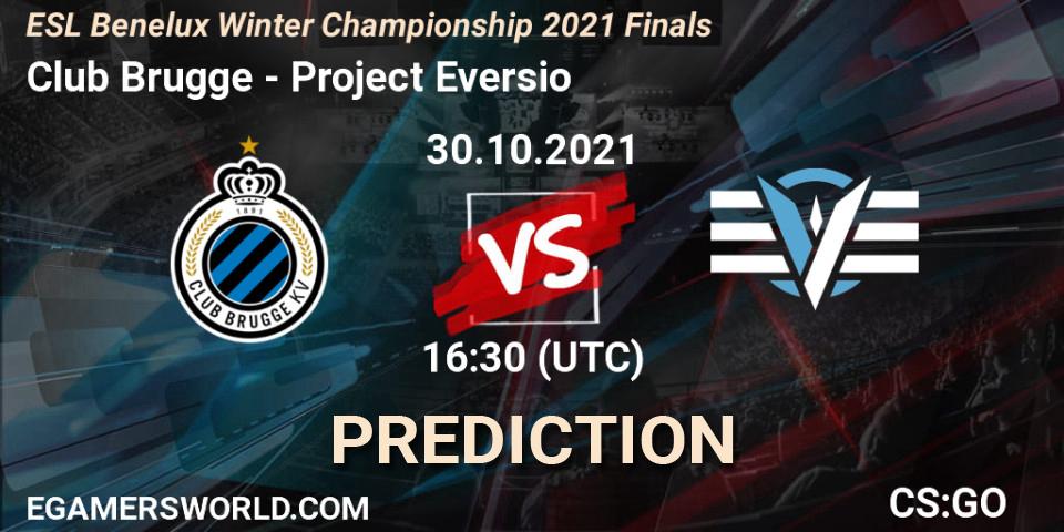 Club Brugge vs Project Eversio: Match Prediction. 30.10.2021 at 16:35, Counter-Strike (CS2), ESL Benelux Winter Championship 2021 Finals