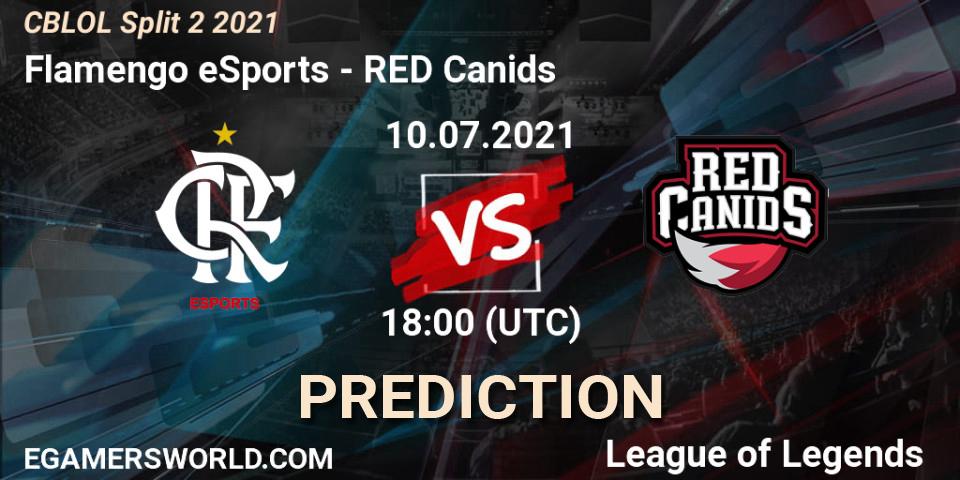Flamengo eSports vs RED Canids: Match Prediction. 10.07.2021 at 18:00, LoL, CBLOL Split 2 2021