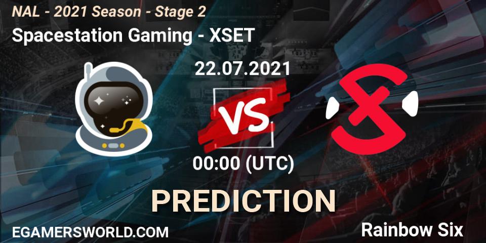Spacestation Gaming vs XSET: Match Prediction. 22.07.2021 at 00:00, Rainbow Six, NAL - 2021 Season - Stage 2