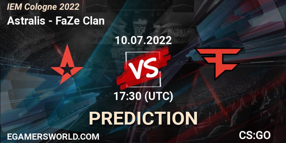 Astralis vs FaZe Clan: Match Prediction. 10.07.22, CS2 (CS:GO), IEM Cologne 2022
