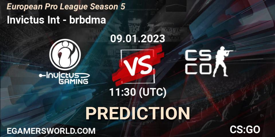 Invictus Gaming International vs Viperio: Match Prediction. 09.01.2023 at 12:45, Counter-Strike (CS2), European Pro League Season 5