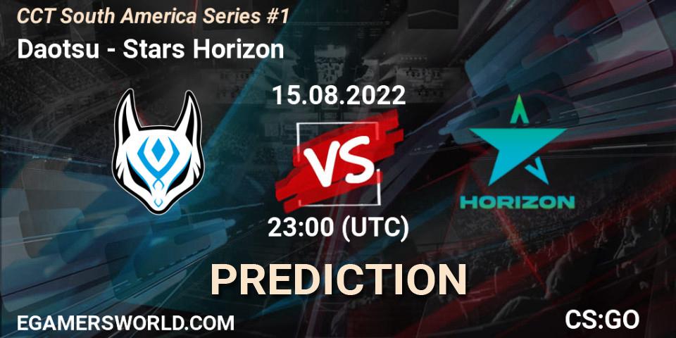 Daotsu vs Stars Horizon: Match Prediction. 15.08.2022 at 23:00, Counter-Strike (CS2), CCT South America Series #1