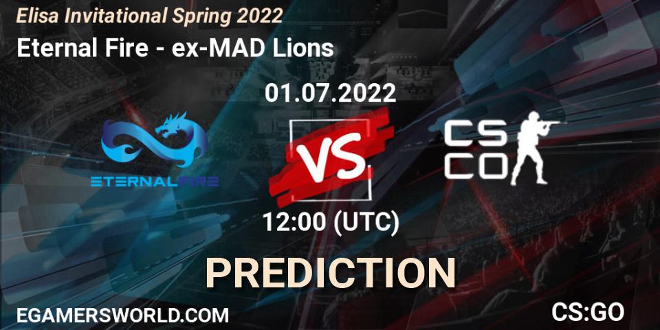 Eternal Fire vs ex-MAD Lions: Match Prediction. 01.07.22, CS2 (CS:GO), Elisa Invitational Spring 2022