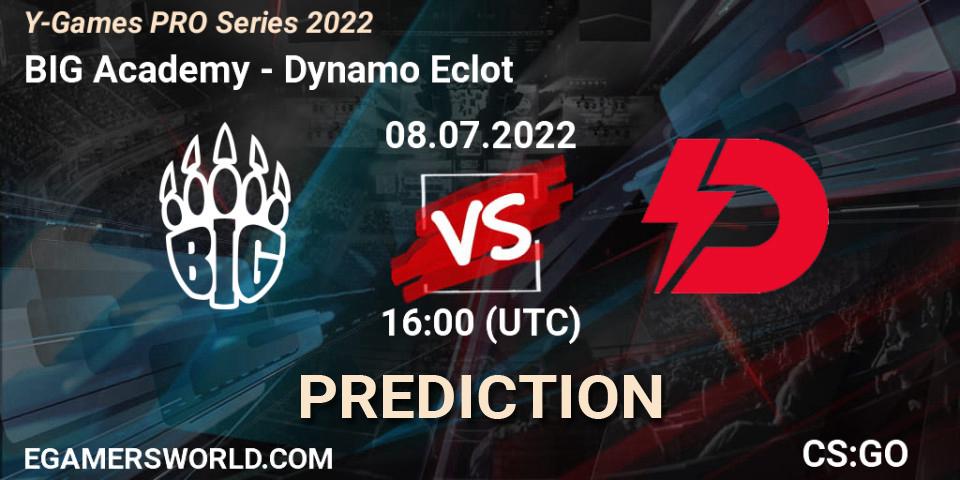 BIG Academy vs Dynamo Eclot: Match Prediction. 08.07.22, CS2 (CS:GO), Y-Games PRO Series 2022