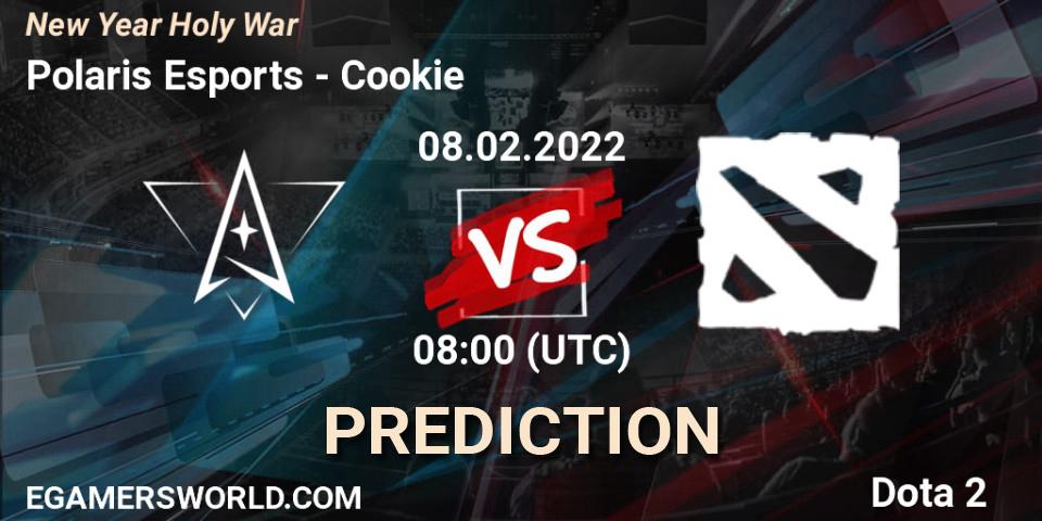 Polaris Esports vs Cookie: Match Prediction. 08.02.2022 at 06:23, Dota 2, New Year Holy War
