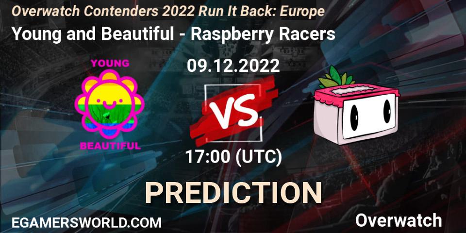Young and Beautiful vs Raspberry Racers: Match Prediction. 09.12.22, Overwatch, Overwatch Contenders 2022 Run It Back: Europe