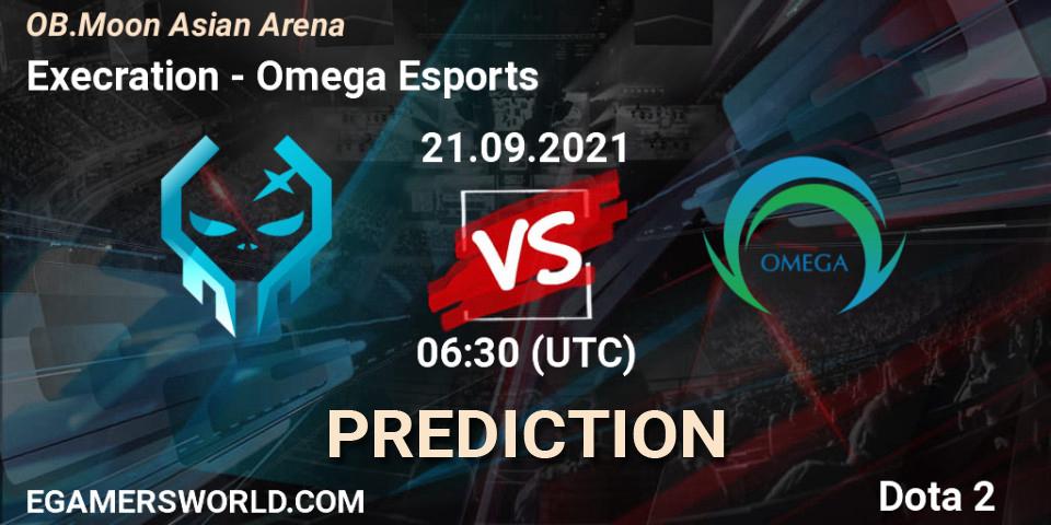 Execration vs Omega Esports: Match Prediction. 21.09.2021 at 09:27, Dota 2, OB.Moon Asian Arena