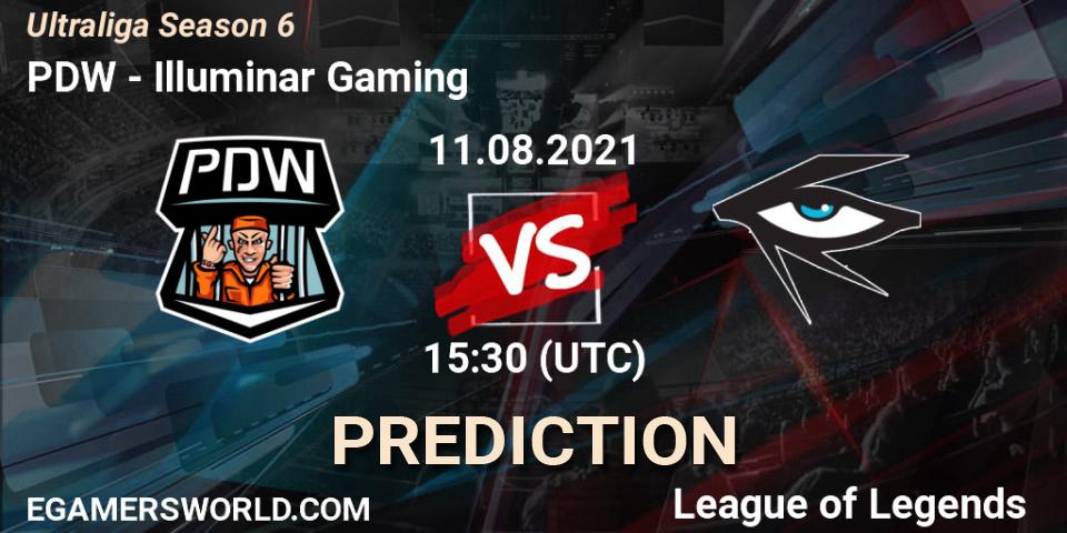PDW vs Illuminar Gaming: Match Prediction. 11.08.2021 at 15:30, LoL, Ultraliga Season 6