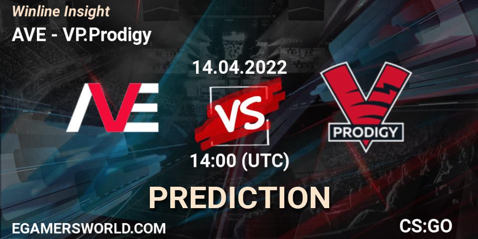 AVE vs VP.Prodigy: Match Prediction. 14.04.2022 at 14:30, Counter-Strike (CS2), Winline Insight