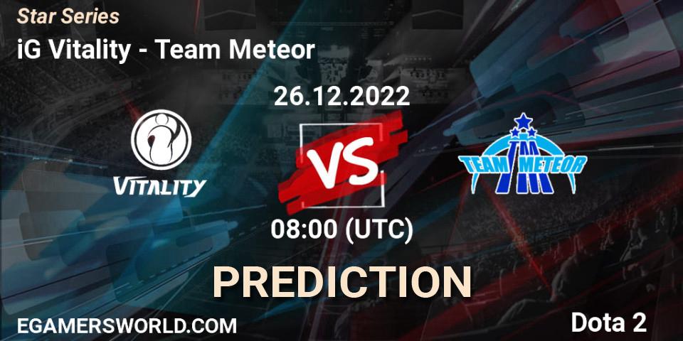 iG Vitality vs Team Meteor: Match Prediction. 23.12.22, Dota 2, Star Series