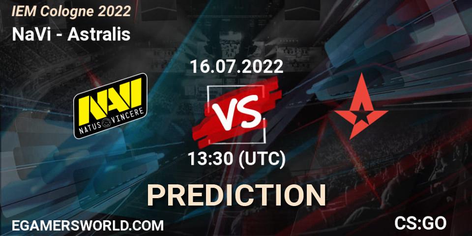 NaVi vs Astralis: Match Prediction. 16.07.22, CS2 (CS:GO), IEM Cologne 2022