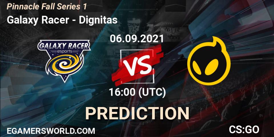 Galaxy Racer vs Dignitas: Match Prediction. 06.09.2021 at 16:00, Counter-Strike (CS2), Pinnacle Fall Series #1