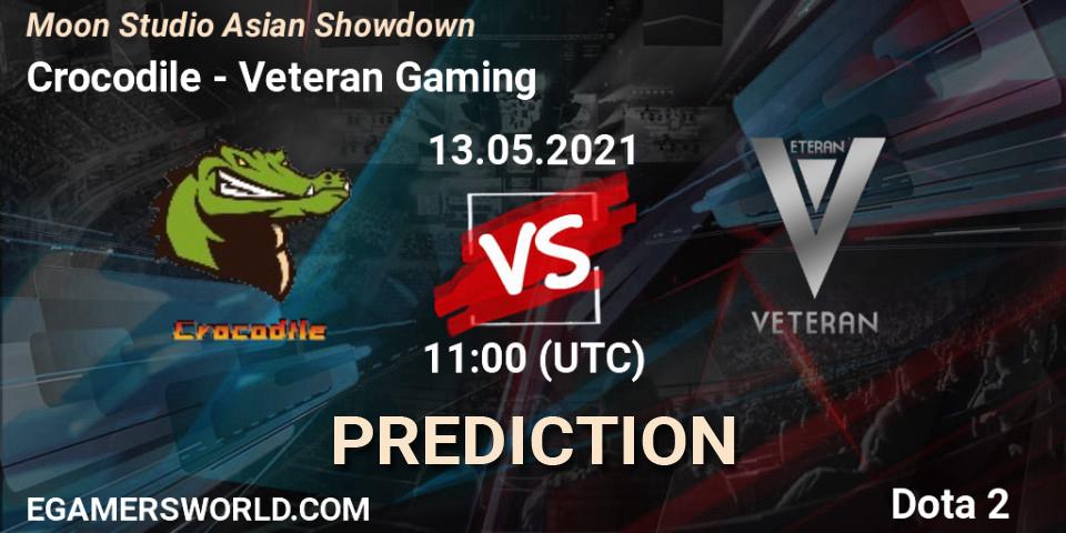 Crocodile vs Veteran Gaming: Match Prediction. 13.05.2021 at 11:03, Dota 2, Moon Studio Asian Showdown
