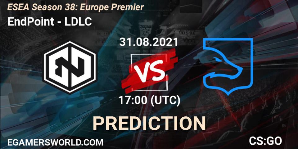 EndPoint vs LDLC: Match Prediction. 22.09.21, CS2 (CS:GO), ESEA Season 38: Europe Premier